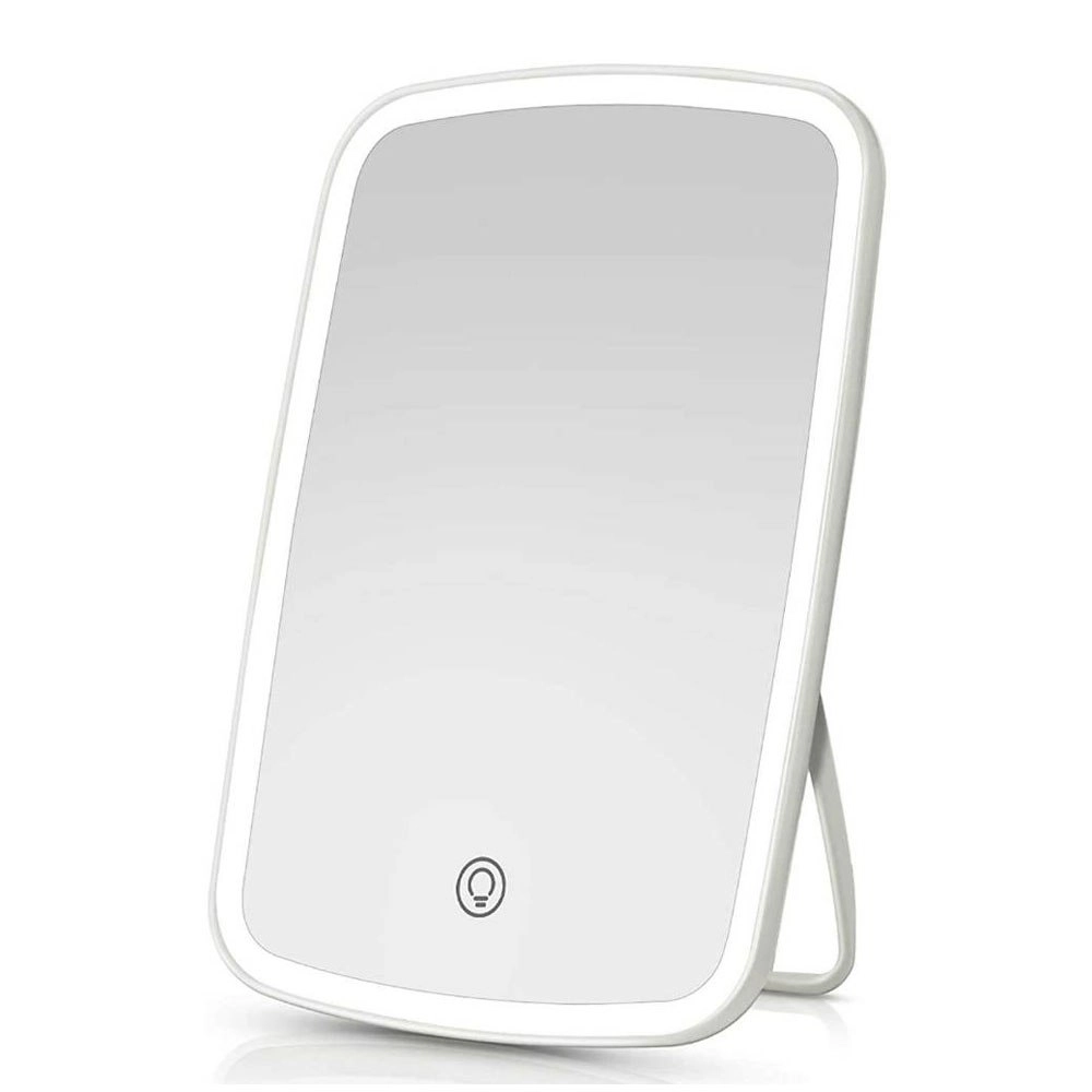 LED lighted makeup mirror